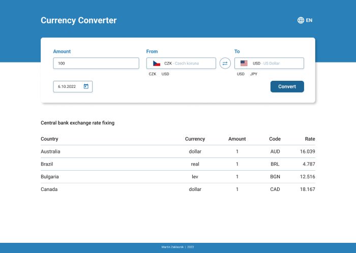 Currency Converter